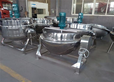Trung Quốc Hiệu suất cao bằng thép không gỉ Jacketed ấm đun nước / súp công nghiệp ấm đun nước nhà máy sản xuất