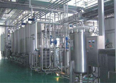 Dây chuyền sản xuất sữa béo UHT 500L 1000L 2000L Máy chế biến phô mai tự động hoàn toàn