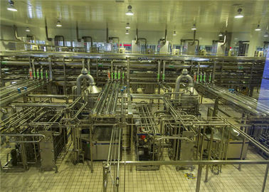 Dây chuyền sản xuất sữa chua hoạt động dễ dàng Chai nhựa kinh doanh cho nhà máy