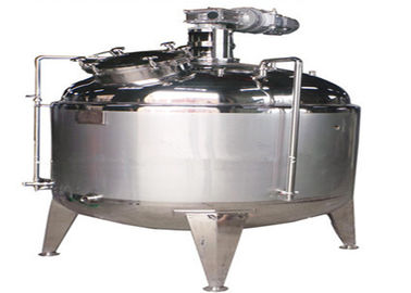 Stainless Steel Liquid Mixing Tank Steam / Electric Heating For Beverage Industry