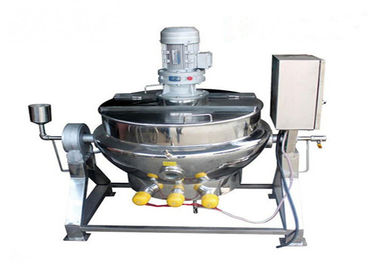 Trung Quốc 200L 300L Điện Sưởi Ấm Đun Nước Kettle KQ100L Với Mixer Scraper nhà máy sản xuất