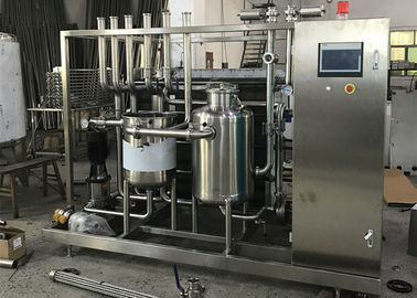 Trung Quốc Máy ép sữa UHT nước trái cây, Thiết bị tiệt trùng dạng đĩa bán tự động nhà máy sản xuất