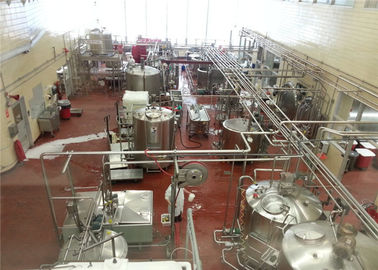 Trung Quốc Dây chuyền sản xuất sữa chua dòng KQ Series Chất béo thấp Chất béo đầy đủ UHT 500L 1000L nhà máy sản xuất